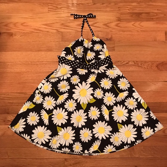Jessica Ann Other - Girls Size 6X Jessica Ann Black Daisy Sundress